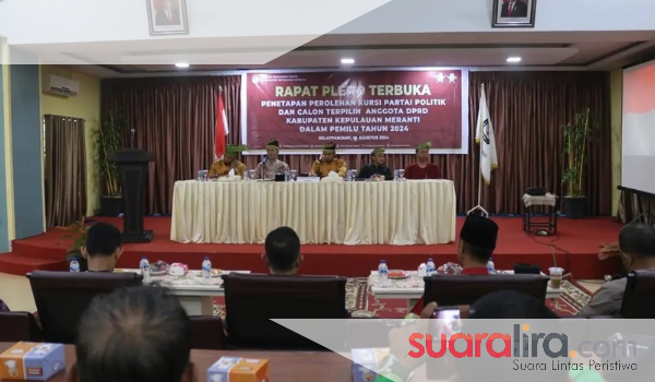 KPU Meranti Resmi Tetapkan 30 Anggota DPRD Terpilih Periode 2024-2029. PDI-P dan PAN Unggul, Berikut Daftarnya