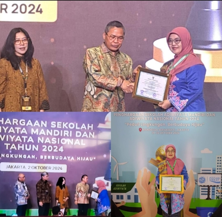 Pemberian Penghargaan ADIWIYATA NASIONAL 2024 