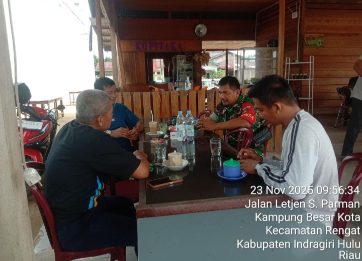 Senantiasa Timbulkan Rasa Keakraban Babinsa Bersama Warga Binaan Diwilayahnya