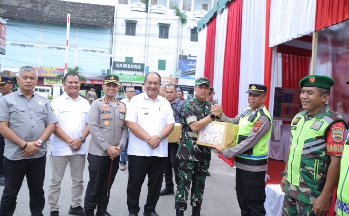 Forkopimda Kabupaten Asahan Tinjau Pos Pam Lebaran Tahun 2025