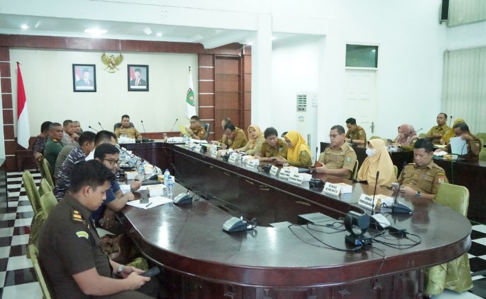 Pemkab Asahan Ikuti Rakor Nasional Pengendalian Inflasi Dan Evaluasi Program Tiga Juta Rumah Tahun 2025