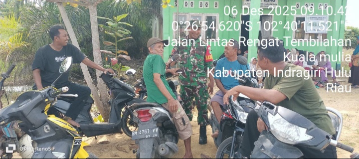 Kebersamaan Akan Terbangun Dengan Kebersamaan TNI Dan  Masyarakat Melalui Komsosnya