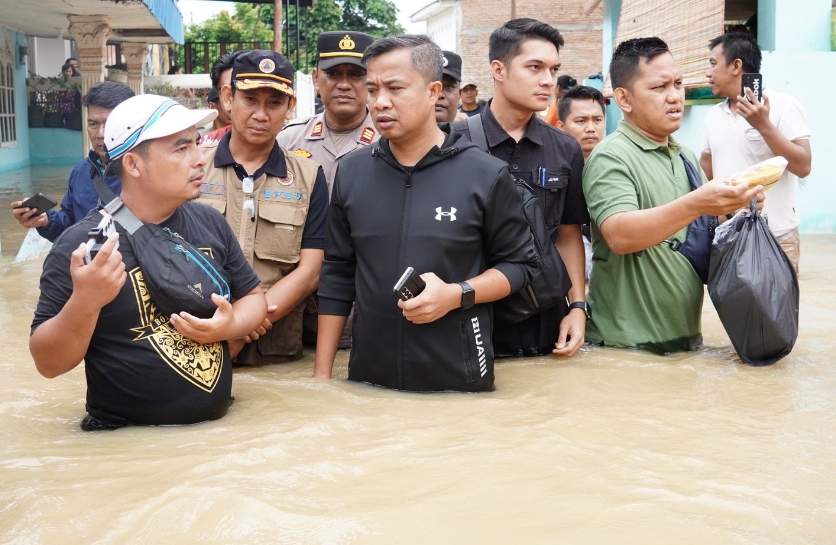 PJ Wako Tebingtinggi Gerak Cepat Tangani Banjir Bersama OPD