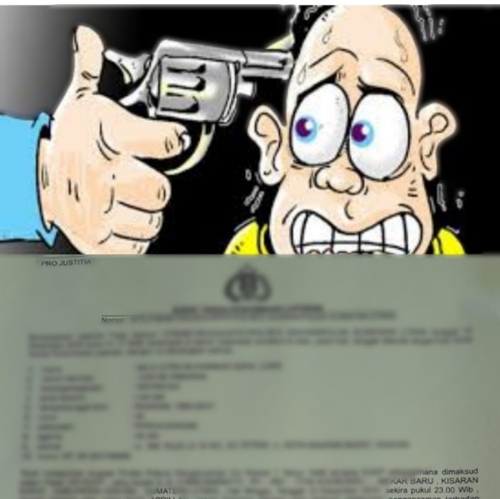 Terancam Ditodong Pistol, Nico Laporkan Oknum PNS Dinas Koperindag Asahan Ke Polres Asahan