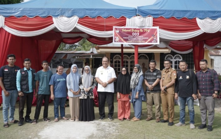 Jelang H -1 Pilkada Serentak, Wakil Bupati Asahan Tinjau Beberapa Kecamatan