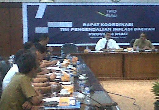 Bahas Ekonomi Kekinian, TPID Riau Gelar Rapat Koordinasi