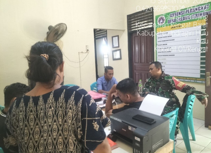 Komsos Merupakan Cara Dekat Babinsa Dengan Mitra Karib Termasuk Dengan Perangkat Desa Talang Jerinjing