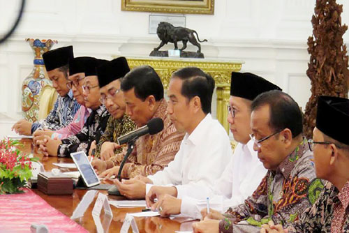 Jokowi : Ulama Itu Pewaris Nabi, Tugasnya Bawa Kabar Baik untuk Umat