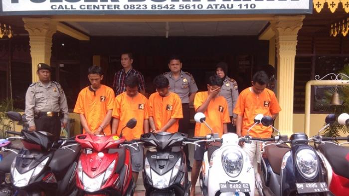 Hanya Butuh 5 Menit, Motor Korban Berpindah Ke Tangan Pelaku Begal