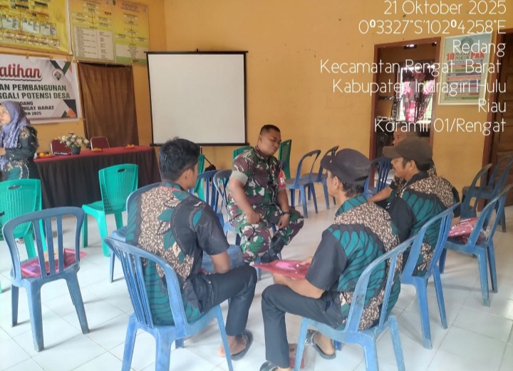 Harmonis Dan Akrab Babinsa Terus Laksanakan Komsos Bersama Masyarakat Redang