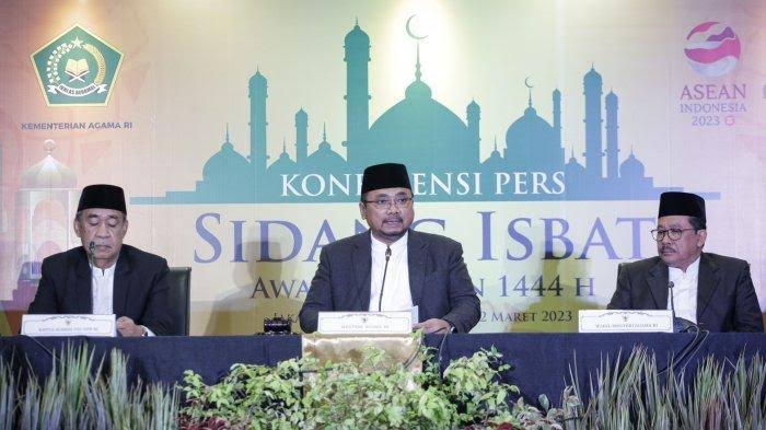 Hasil Sidang Isbat, Pemerintah Tetapkan Lebaran Idul Fitri 2023 Sabtu 22 April