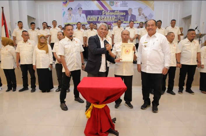 Pelantikan KONI Asahan Periode 2024-2028