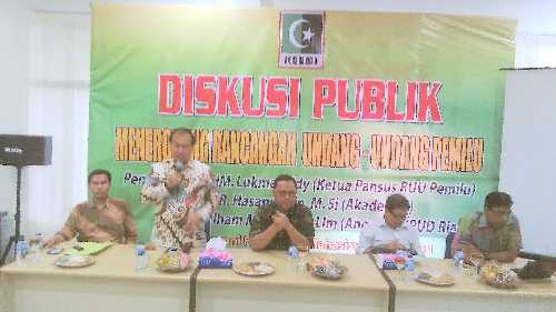 Riau Layaknya Punya 14 Kursi Keterwakilan Suara di DPR RI