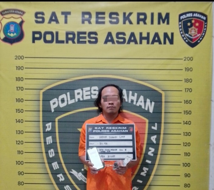Sat Reskrim Polres Asahan Berhasil Tangkap HSL