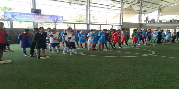 Peringati Hut Kota Bekasi ke 20, Pokja Bekasi Kembali Adakan Turnamen Futsal Antar Pewarta