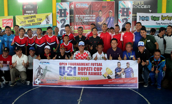 Open Turnamen Bupati Cup Futsal U-21 Resmi Dimulai