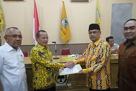 Ramli Walid-Irvan Herman Resmi Bakal Calon Golkar