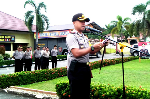 Kapolres Kampar Pimpin Gelar Pasukan Operasi Zebra Siak