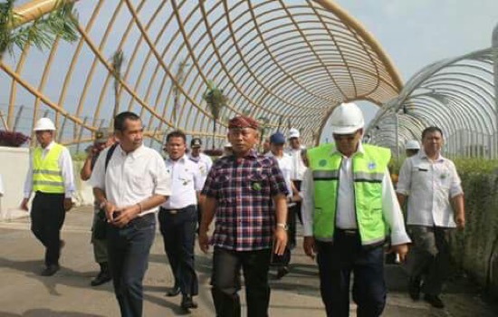 Pepen Tinjau GKL Untuk Atasi Banjir