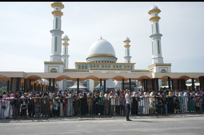 Pemkab Sambut Pemulangan Jamaah Haji Kabupaten Asahan Kloter 01