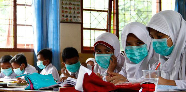 Kabut Asap Memburuk, Diskes Pekanbaru Sebar 40 Ribu Masker ke Puskesmas