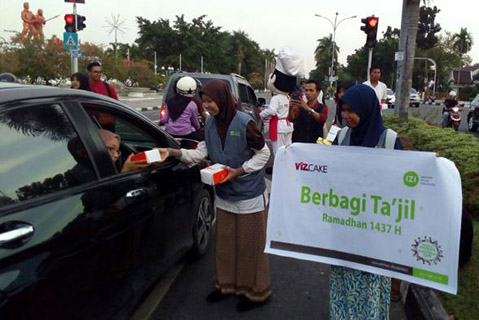 IZI Buka Beberapa Titik Gerai Zakat di Pekanbaru