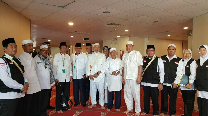 Kloter 7 dan 14 Dapat Kunjungan Dari Delegasi Tim Amirul Haji Indonesia  2019