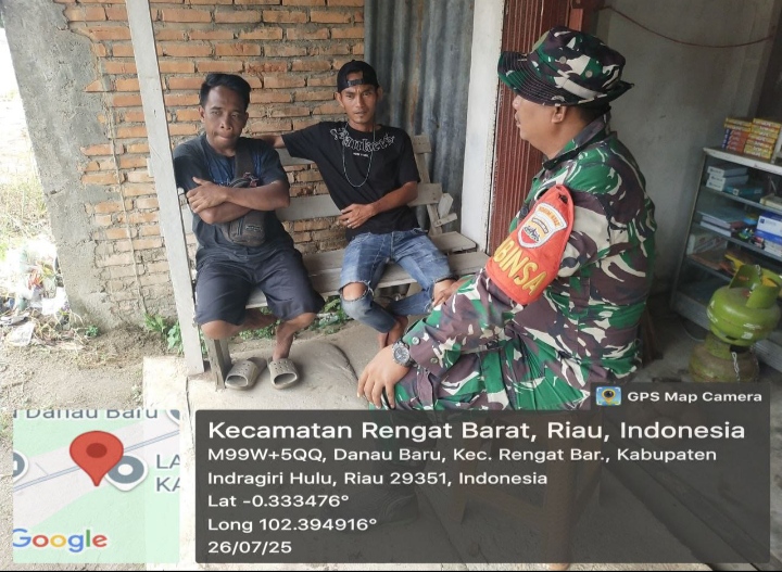 Untuk Mengambil Hati Rakyat , Babinsa Harus Selalu Dekat Dengan Warganya.