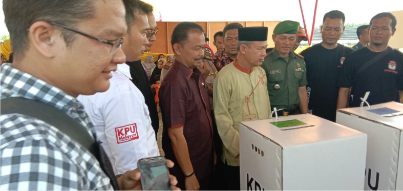 KIP Aceh Tamiang, Gelar Simulasi Pemungutan dan Penghitungan Suara Pemilu  2019