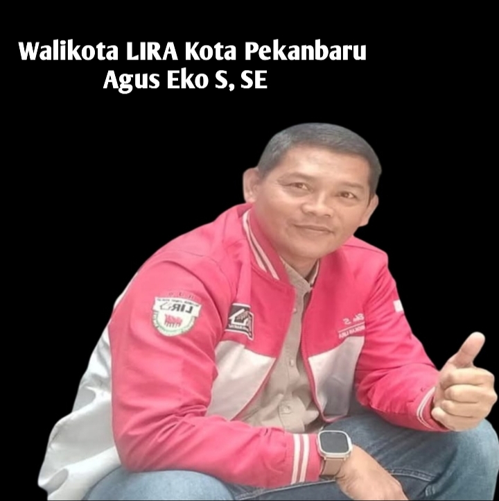 Walikota LIRA Agus Eko S, SE  Ucapkan Selamat dan Sukses buat Sekdaprov Riau Syahrial Abdi