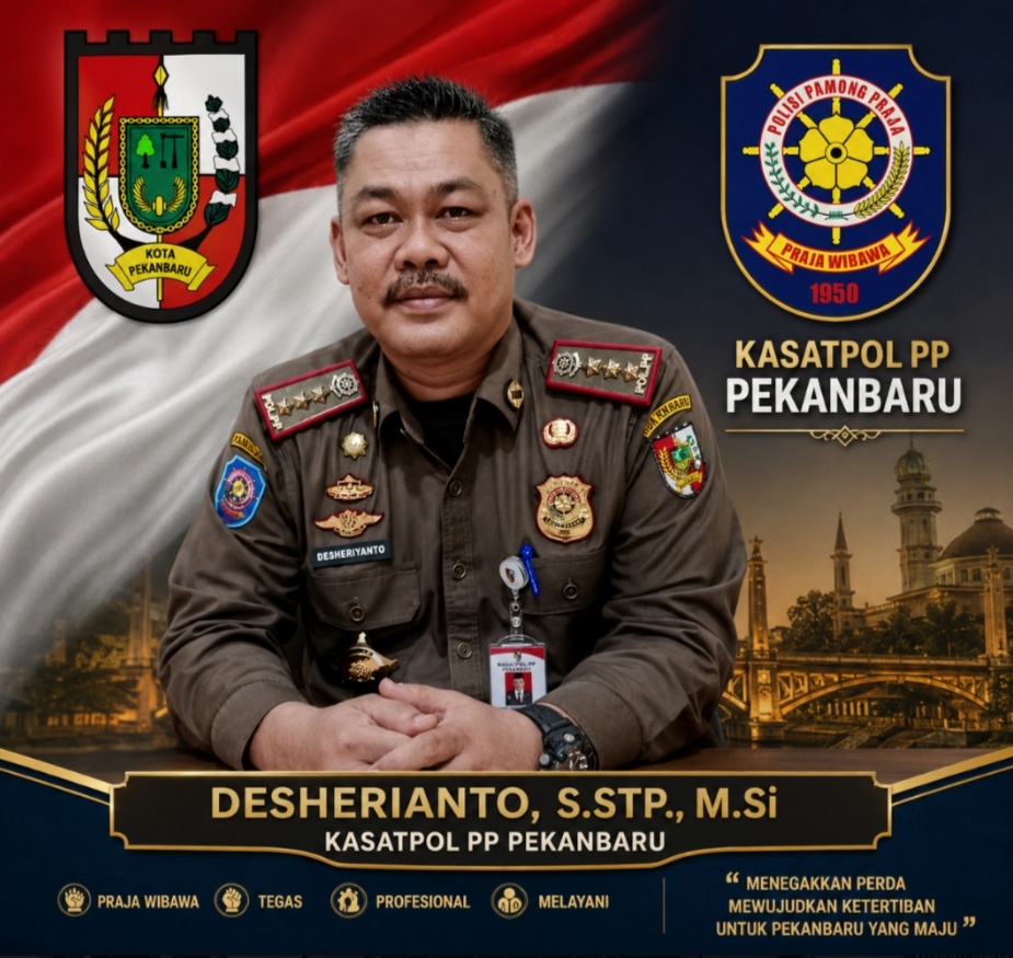 Satpol PP Pekanbaru Soroti Semrawutnya Kabel Fiber Optik, Penataan Terus Diawasi