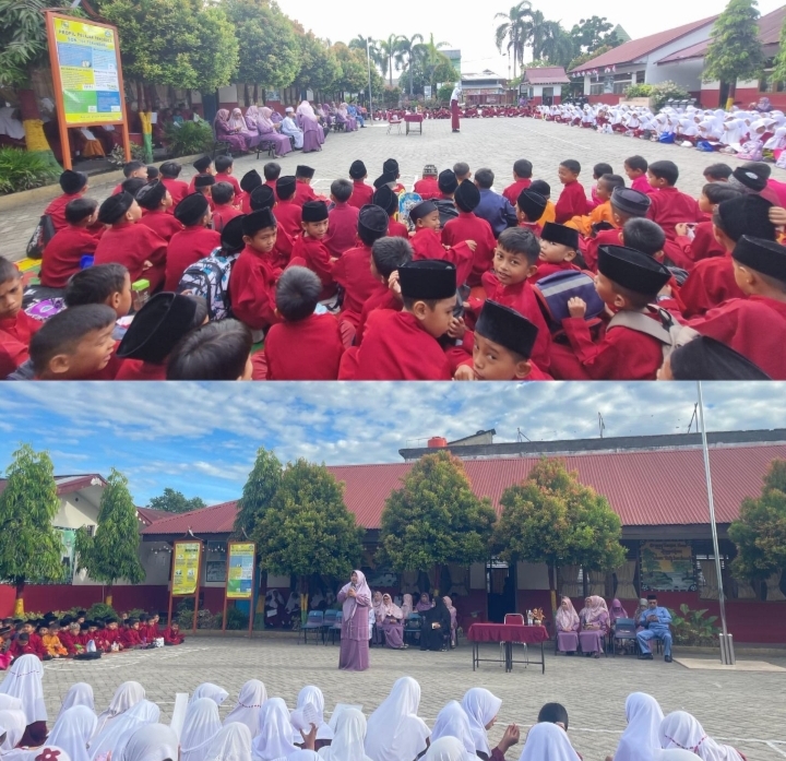 Da'i Cilik Ustazah Sofia Harahap Dulunya Siswa SDN 164 Pekanbaru Isi Ceramah Maulid Nabi Muhammad SAW 1447H