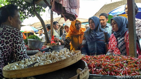 Cabai Rawit Tembus Rp 140.000/Kg, Pemkot Kediri Sidak ke Pasar