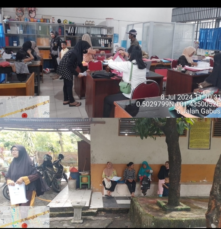 Orangtua Murid SDN 81 Pekanbaru Ramai Daftar Ulang Anaknya Usai Penerimaan PPDB