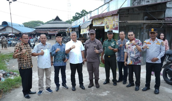 Forkopimda Kabupaten Asahan Sidak Pasar Jelang Hari Raya Idul Fitri 1446 H/2025 M
