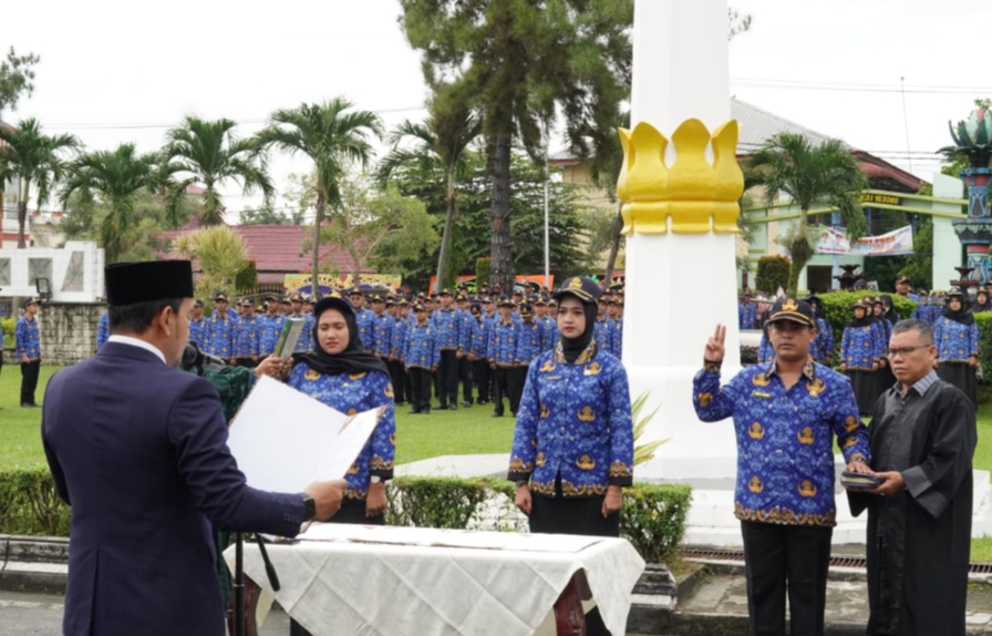 Lantik 1.070 PPPK Paruh Waktu, Walikota Tebingtinggi: Tunjukan Kinerja Terbaik Layani Masyarakat