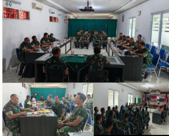 Kunker Wasrik Current Audit  Itdam XIX/ TT di Jajaran Korem 031/WB Tiba Di Kodim 0302/Inhu Serta  Kodim 0314/Inhil.