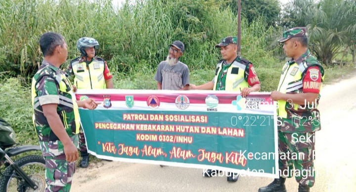 Jaga Lingkungan Dari Karhutla Supaya Bisa Dinvestasikan Kepada Anak Cucu Kelak.