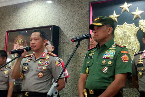 Kapolri : Ada Rapat untuk Menguasai Gedung DPR