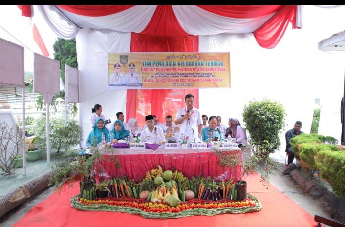 Kelurahan Sendang Sari Kecamatan Kisaran Barat Wakili Kabupaten Asahan Ikuti Kelurahan Terbaik Tingkat Provinsi