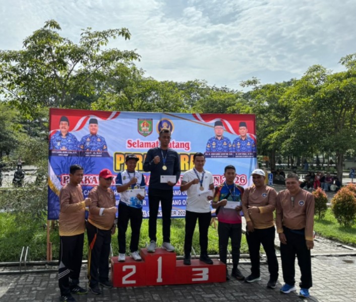Disdukcapil Asahan Raih Juara II PORKAB KORPRI 2026