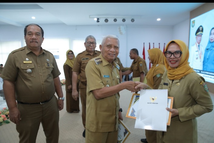 Bupati Asahan Pimpin Rapat Koordinasi Pemerintahan Di Lingkungan Pemkab Asahan
