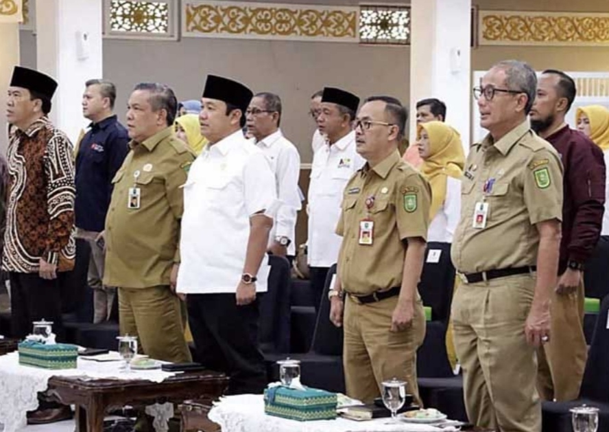 Ketua DPRD Riau Yulisman Hadiri MoU Pemprov dengan Tiga Universitas