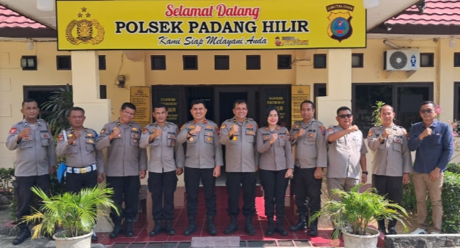 Wakapolres Tebing Tinggi Kunjungan Kerja ke Polsek Jajaran