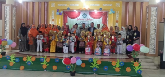 Yayasan Sekolah TK RA Al Uswah Kota Tebingtinggi Gelar Pentas Seni dan Pelepasan Siswa/i