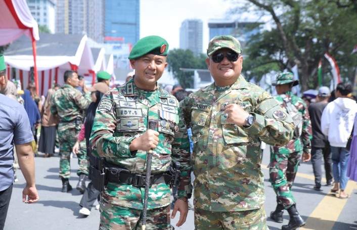 Pemkab Asahan Hadiri Upacara HUT Ke-80 TNI Di Dua Lokasi