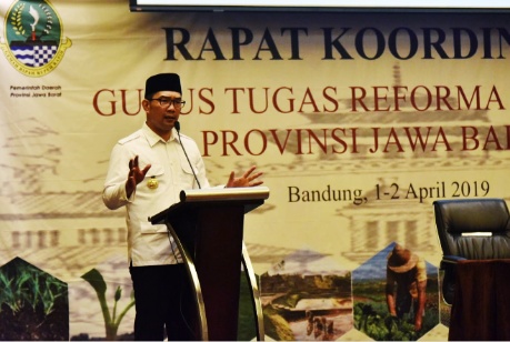 Ridwan Kamil Tak Ingin Ada Tanah Terlantar Di Jabar