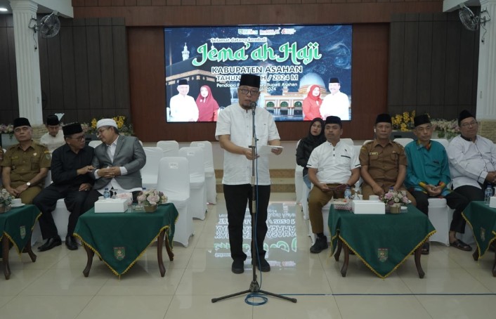 Pemkab Asahan Sambut Kepulangan Jamaah Haji Kloter 14 Kabupaten Asahan