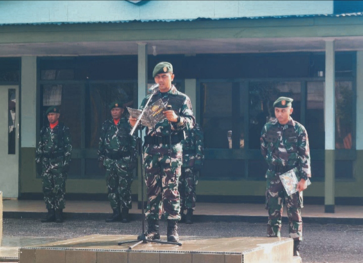 Dandim 0302/Inhu letkol Inf Emick Chandra Nasution M.P.M jadi Irup Upacara Sumpah Pemuda Ke-96