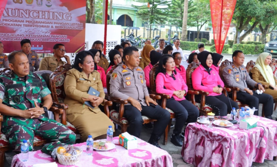 Dukung Program Ketapang, Polres Tebingtinggi Ikut Launching Penguatan P2L